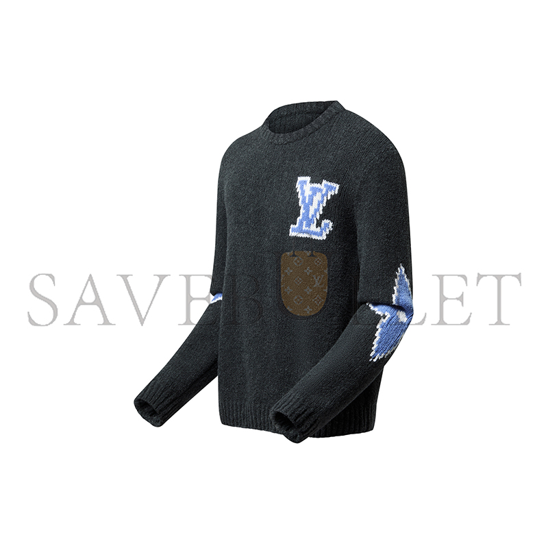 LOUIS VUITTON CHUNKY WOOL BLEND PULLOVER - READY-TO-WEAR 1AGJH7